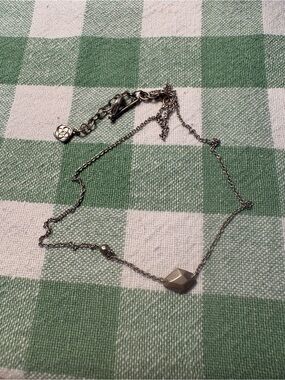 Kendra Scott Silver Laureen Necklace